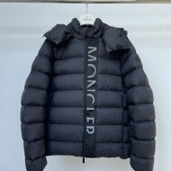 몽클레어 MONCLER Ume 쇼트 남성 패딩 점퍼 코트 블랙