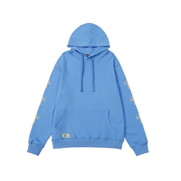 블링크,크롬하츠  Chrome Hearts Drake 공동명 마이애미 한정 블루 후드 맨투맨
