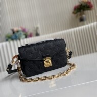 루이비통 louis vuitton  POCHETTE 로고 엠보 체인 크로스백 M46595 21.5x13.5x6cm