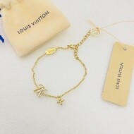 루이비통 LOUIS VUITTON LV 아이코닉 팔찌 골드 M00587