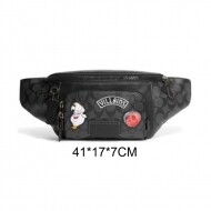 COACH 코치 디즈니 X 트랙 벨트백 위드 패치 힙색 CC038