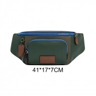 COACH 코치 트랙 벨트백 인 시그니쳐 캔버스 위드 코치 패치 C4022