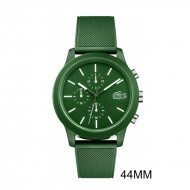 Lacoste 남성 Quartz Chrono TR90 러버스트랩 캐주얼 시계 그린 2010973