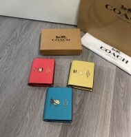COACH 코치 X 피너츠 스냅 지갑 찰리 브라운 CBN89 CBN90 CBN91