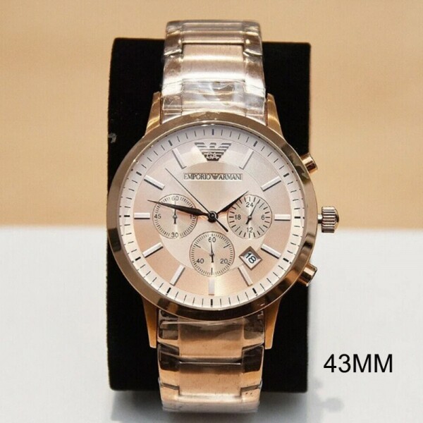 블링크,EMPORIO ARMANI 손목시계 핑크 골드 시계 AR2452