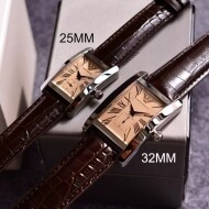EMPORIO ARMANI 엠포리오 아르마니 시계 알마니시계 여성용 클래식 브라운 AR0155
