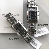 엠포리오아르마니 새로운 EMPORIO ARMANI 스틸 톤 여성 시계 AR0157