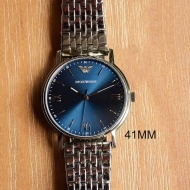 Emporio Armani 엠포리오아르마니 남성용 시계 블루 42mm AR80010