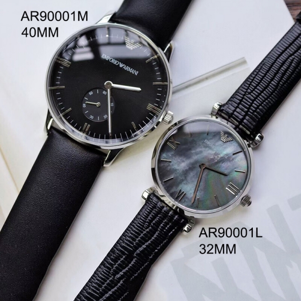 블링크,EMPORIO ARMANI 엠포리오 아르마니 커플 시계 AR90001