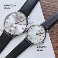 EMPORIO ARMANI 엠포리오 아르마니 커플 시계 AR90002