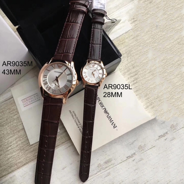 블링크,EMPORIO ARMANI 엠포리오 아르마니 커플 시계 AR9035