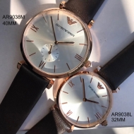 EMPORIO ARMANI 엠포리오 아르마니 커플 시계 AR9038