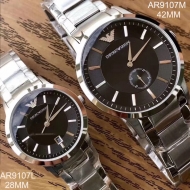 EMPORIO ARMANI 엠포리오 아르마니 커플 시계 AR9101