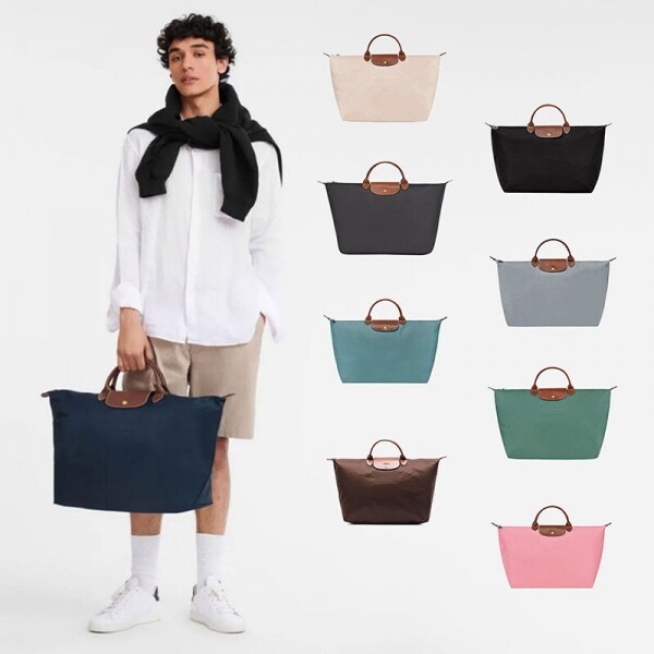 블링크,LONGCHAMP 롱샴 르 플리아쥬 오리지널 S 핸드백 쇼퍼백 트래블백 블랙 L1624089 001