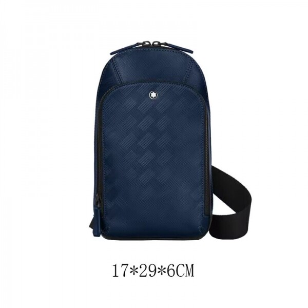 블링크,몽블랑 Ink 블루 익스트림 3.0 Cowhide 슬링 백 198051 147226058