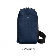 몽블랑 Ink 블루 익스트림 3.0 Cowhide 슬링 백 198051 147226058