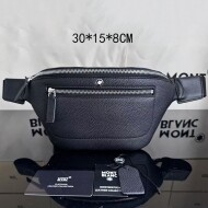 몽블랑 가슴가방 128509black