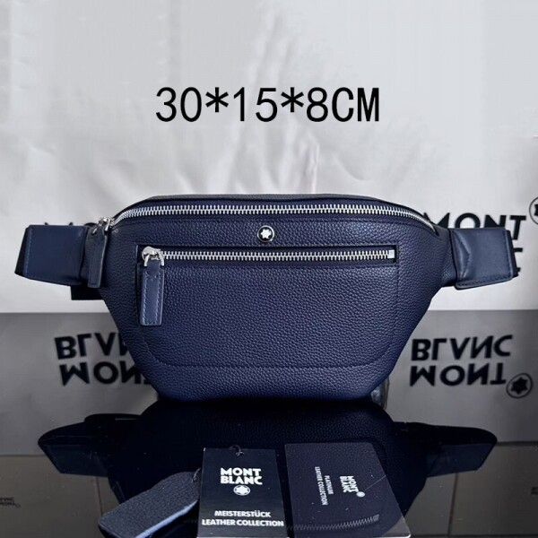 블링크,몽블랑 가슴가방 198509navy