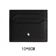 Montblanc 몽블랑 그레인 카드 홀더 시시시 (Black) MB199441