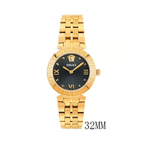 블링크,베르사체 캐주얼 워치 다프니스 VEOCA0524 여성 옐로 골드