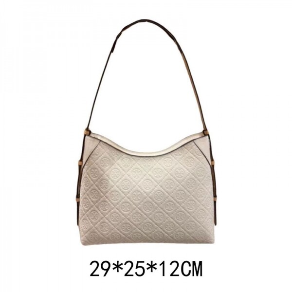 블링크,Tory Burch 토리버치 T 모노그램 페블 가죽 숄더백 175641fresh-clay