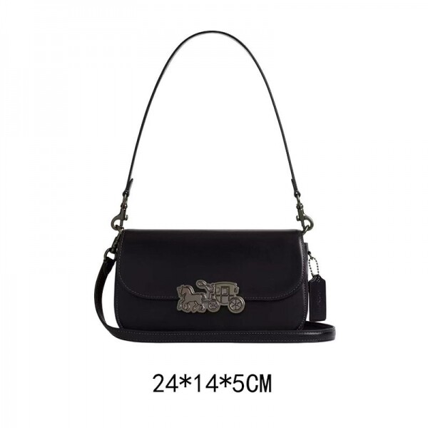 블링크,Coach 코치 하퍼 숄더백 초크 CCE65black