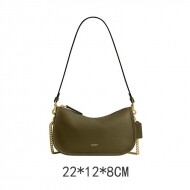 코치 25FW 코치 숄더백 CCC36green BLACK 명품직구 관부가세 포함