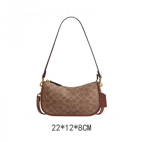 블링크,COACH 웨이벌리 숄더백 CCC38khaki B4YDT B4/MAPLE MAPLE 브라운 여성