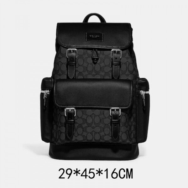 블링크,코치 CE523 남성 봄 백팩 시그니처 자카드 올리브 드랍/유틸리티 그린