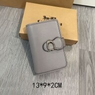 COACH Tabby Medium Wallet CA193gray Brass/Black