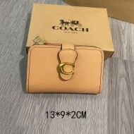 COACH Tabby Medium Wallet CA193apricot Brass/Black