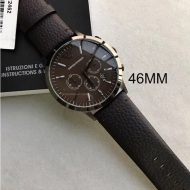 Emporio Armani 엠포리오 아르마니 남성 크로노그래프 시계 스포티보 브라운 AR2462