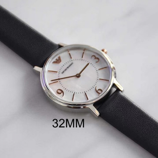 블링크,엠포리오아르마니 여성용 알마니시계 마더오브펄 32mm 블루 AR2509