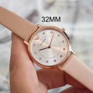 엠포리오 아르마니 EMPORIO ARMANI 여성용 여성용 KAPPA 가죽 시계 AR2510