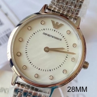 엠포리오 아르마니 손목시계 AR2511 레이디스 실버