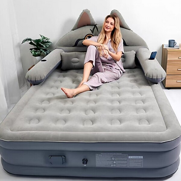 블링크,토토로 에어매트 캐릭터 침대 여행용 캠핑용 고양이모양공기매트