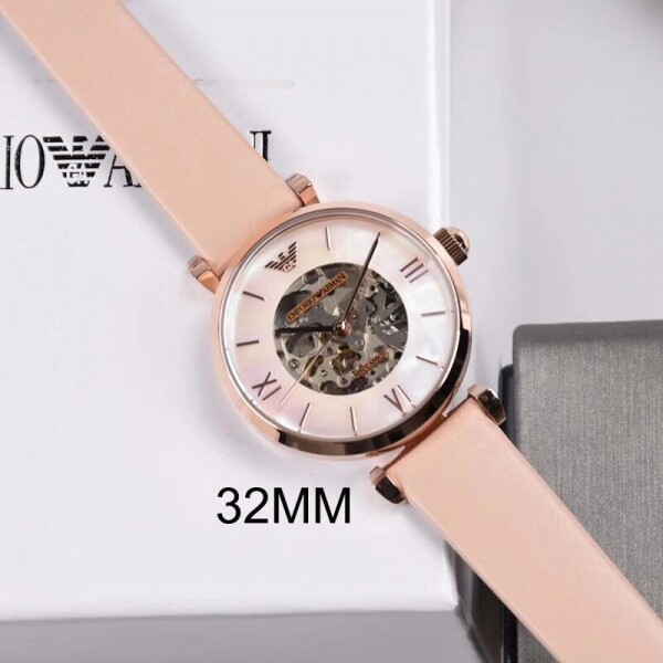 블링크,EMPORIO ARMANI 엠포리오아르마니 AR60001 Dress rose gold stainless 32mm Watch