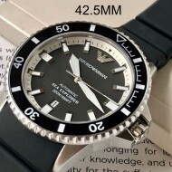 엠포리오 아르마니 손목시계 SEA EXPLORER AR60078 맨즈 블랙