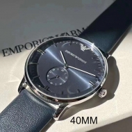 EMPORIO ARMANI 알마니 시계 AR1647 가죽밴드 시계 남성 알마니 손목시계 선물