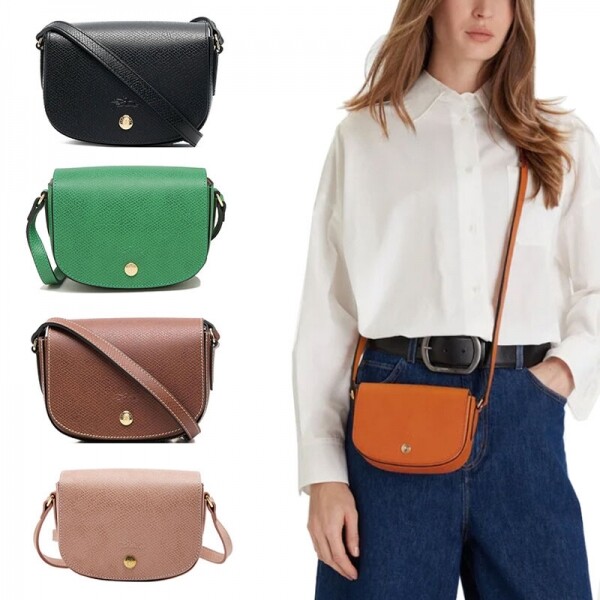 블링크,LONGCHAMP 롱샴 에퓌르 그레인 레더 XS 크로스바디백 브라운 10165HYZ 035