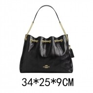 COACH  코치 코치 에블린 퀼팅 숄더백 CDR00 IMBLK 플레어