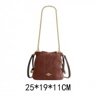 COACH  코치 페이 미니 드로우스트링 백 위드 퀼팅 CDC42 IMYEF