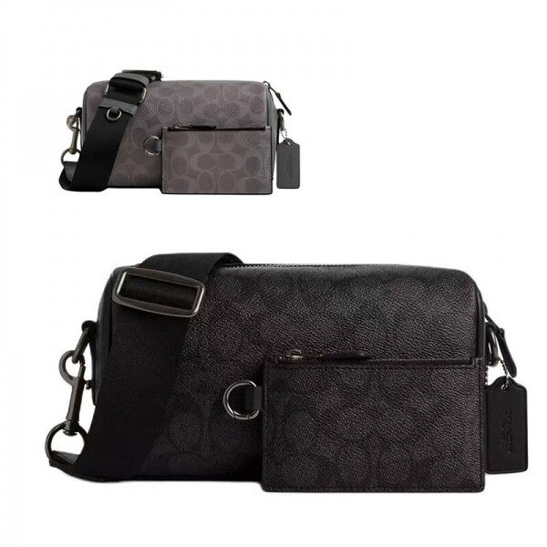 블링크,코치 AXEL 시그니처 캔버스 크로스백 CV762