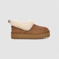 어그 니타 UGG 플랫폼 앵클 부츠 털 방한 겨울 체스트넛 1166733-CHE
