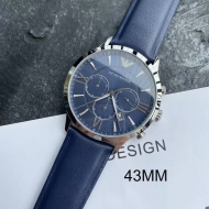 엠포리오 아르마니 남자 손목시계 AR11226 네이비