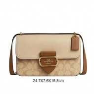 코치 COACH CR331 cpb 여자 가방 라지 Morgan 스퀘어 크로스백