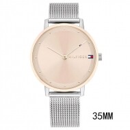 타미힐피거 손목시계 1782151 여성 쿼츠 핑크 실버