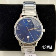 Armani  Armani 엠포리오 아르마니 루제로 AR11311 블루 스틸 브레이슬릿 남성용 시계