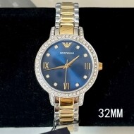 ARMANI 엠포리오 아르마니 엠포리오 쿼츠 여성 메탈시계 AR11576