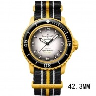 Swatch x Blancpain 스와치 x 블랑팡 바이오세라믹 퍼시픽 오션 SO35P100